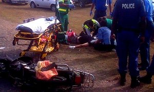 Spikkels ernstig beseer